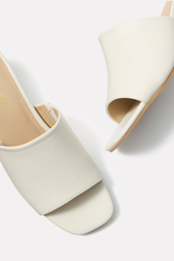 Everve Pepper Heel White