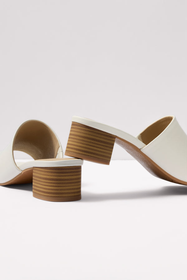 Everve Pepper Heel White