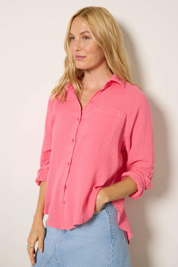Everve Perfect Airy Top Brightpink