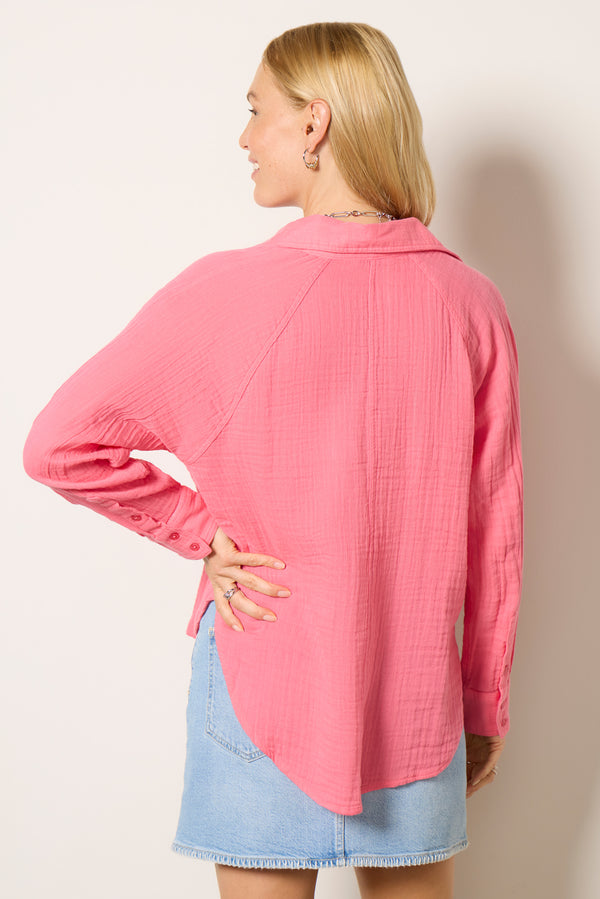 Everve Perfect Airy Top Brightpink