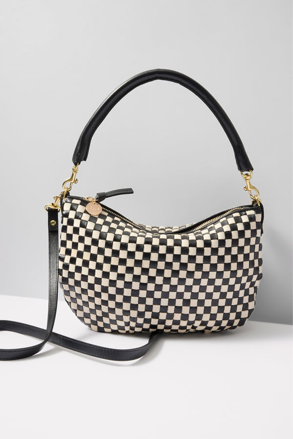 Everve Petit Moyen Messenger Black/Creamwoven