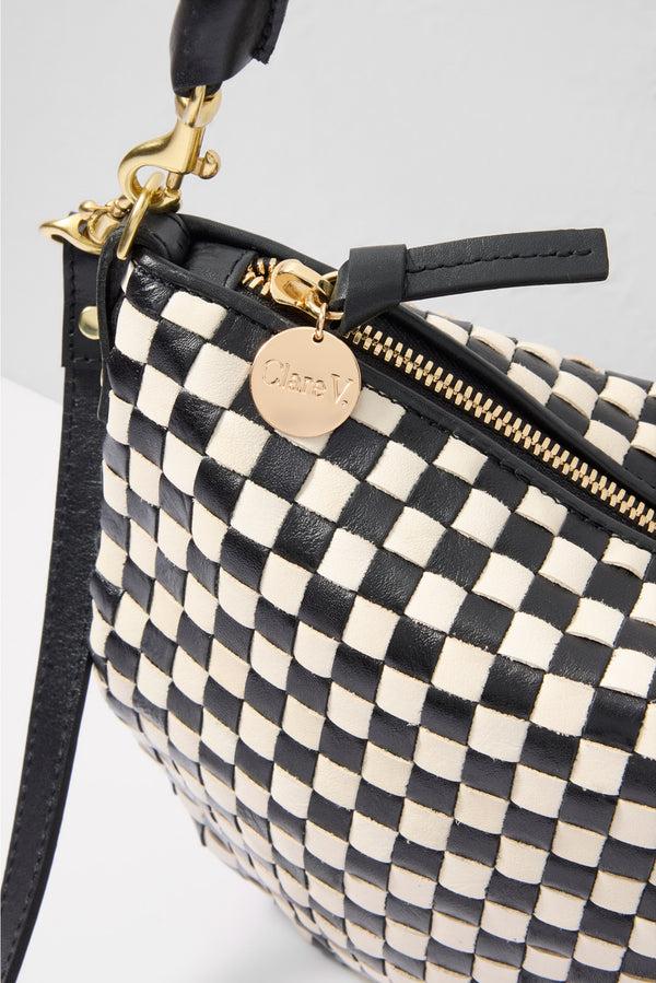 Everve Petit Moyen Messenger Black/Creamwoven