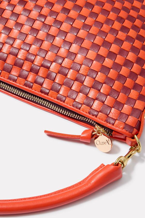 Everve Petit Moyen Messenger Poppy/Bordeaux