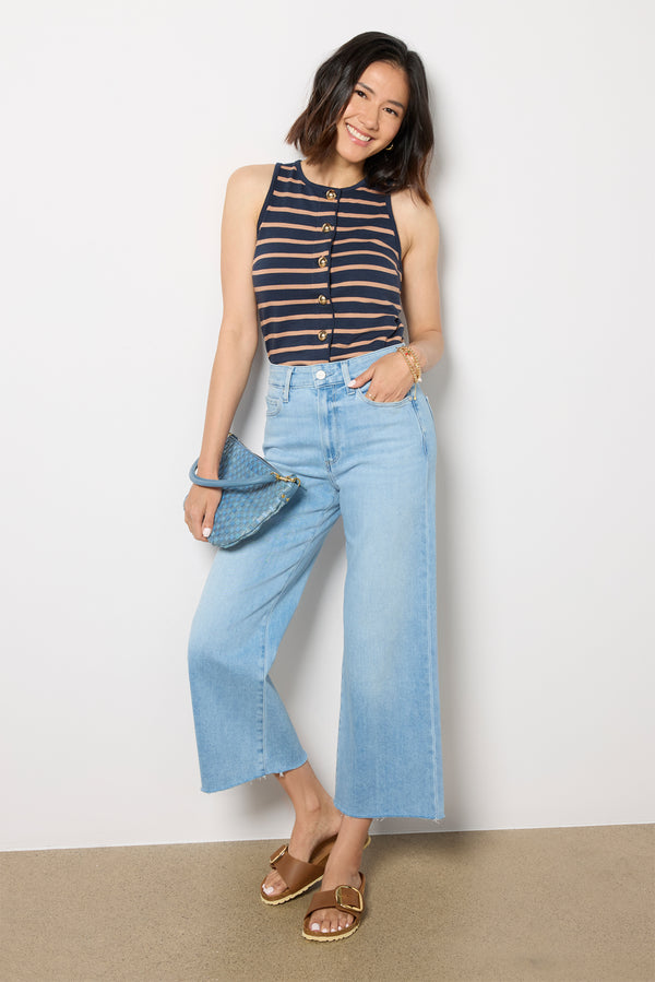 everve Petite Anessa w Raw Hem Luminaries