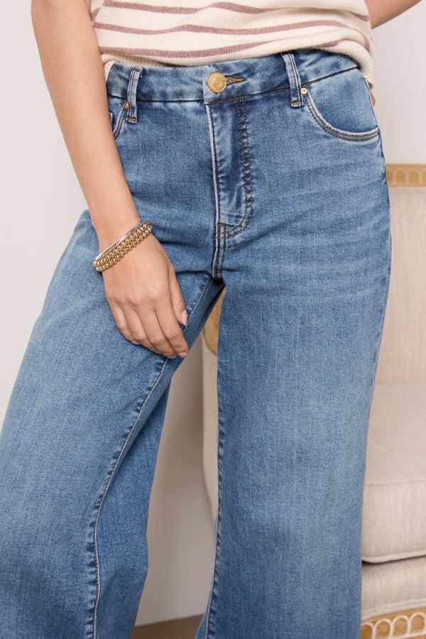 Everve Petite Meg Wide Leg Gripping