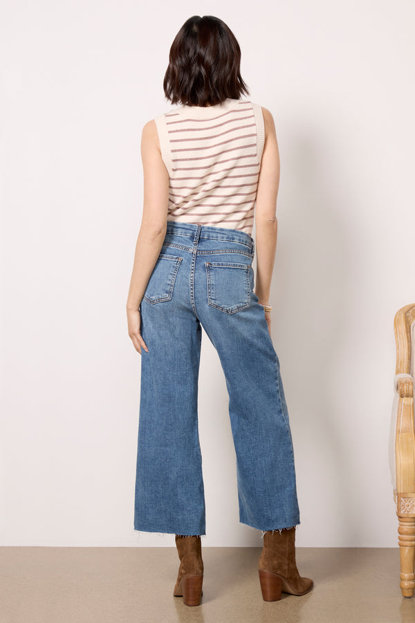 Everve Petite Meg Wide Leg Gripping