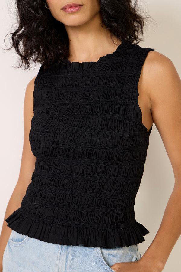 Everve Phoebe Tank Noir