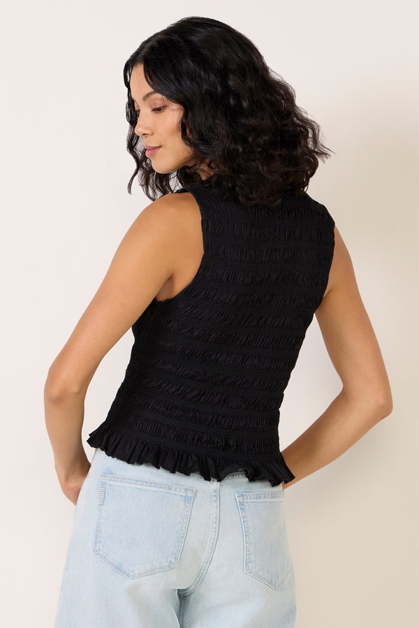 Everve Phoebe Tank Noir