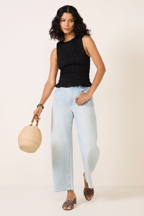 everve Phoebe Tank Noir