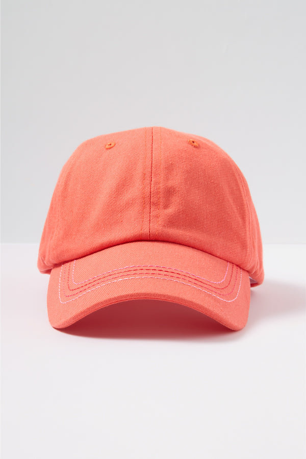 everve Poppy Red Baseball Hat Poppyred