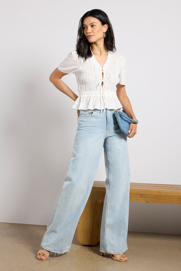 Everve Portia Blouse White