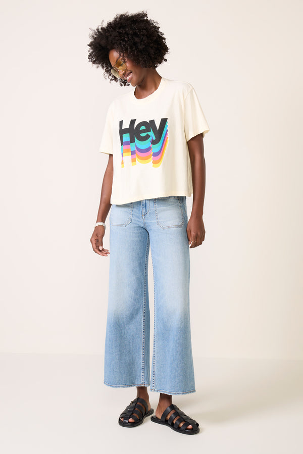 everve Printed Shrunken Boy Tee Heyhey