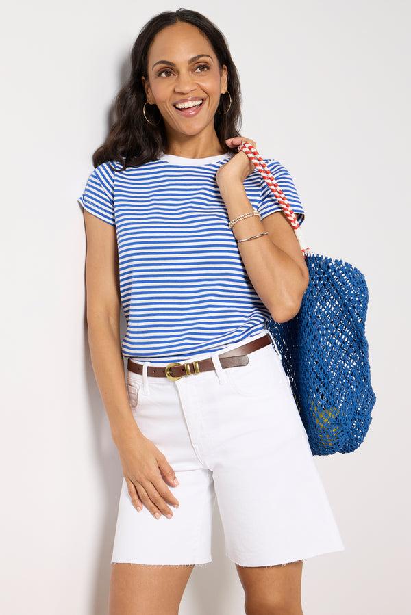 everve Prospect Tee Blue/White