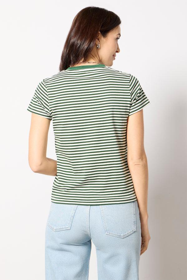 Everve Prospect Tee Green/White