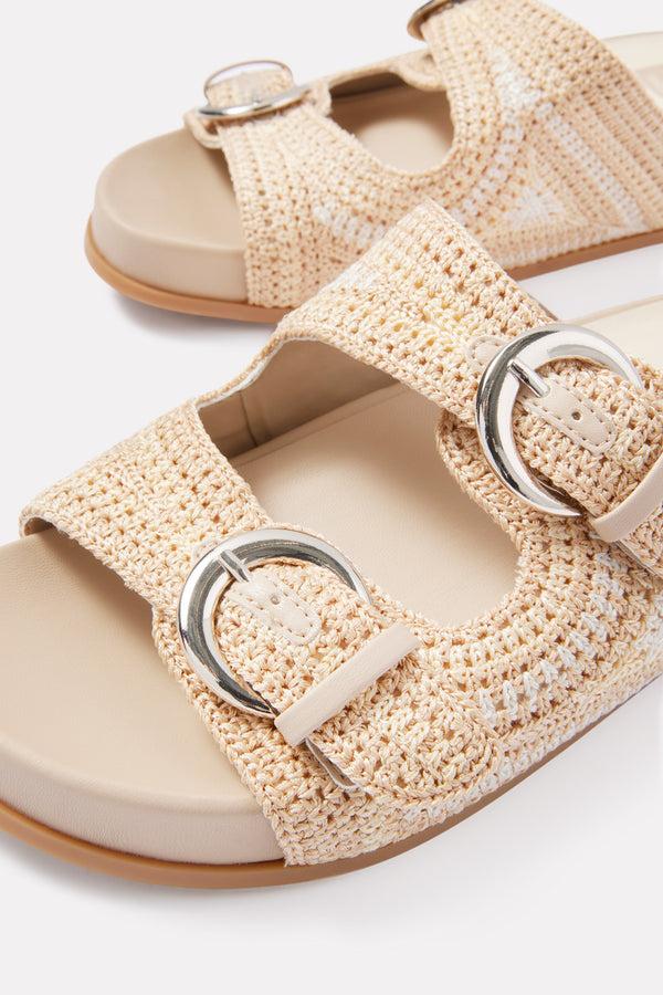 Everve Ralli Woven Sandal Natural