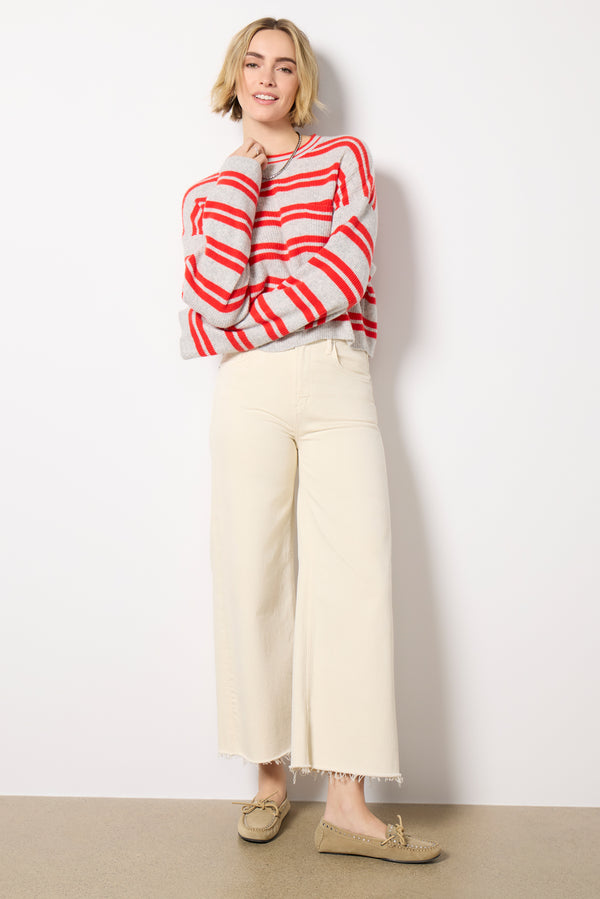 Everve Raxow Pocket Pullover Grisrayuresfraise