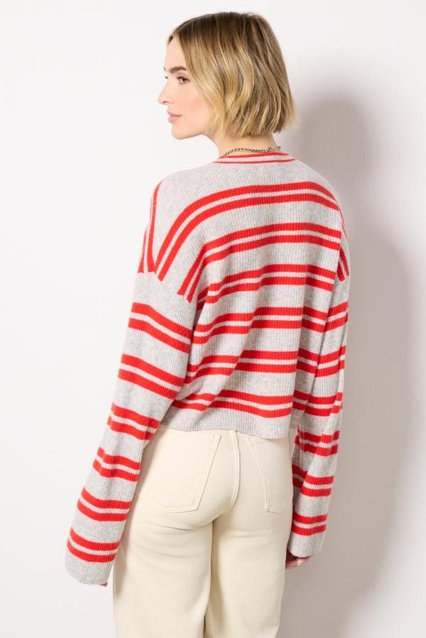 Everve Raxow Pocket Pullover Grisrayuresfraise