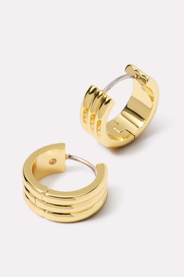 everve Reed Hoops Gold