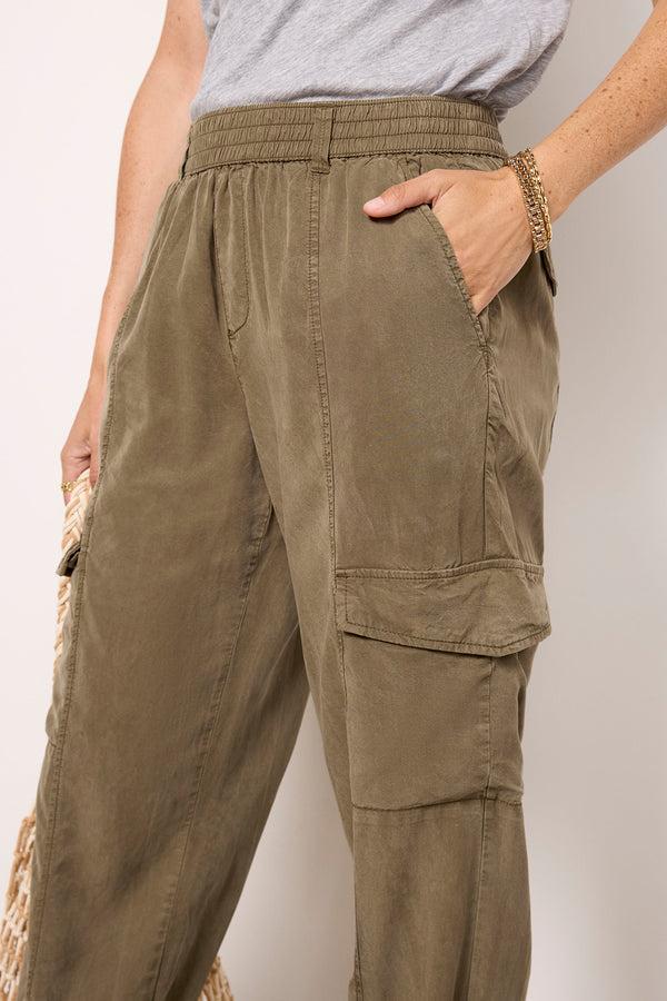 Everve Relaxed Rebel Pant Burntolive