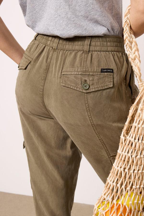 Everve Relaxed Rebel Pant Burntolive