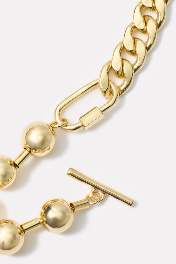everve Ridley Chain Bracelet Gold