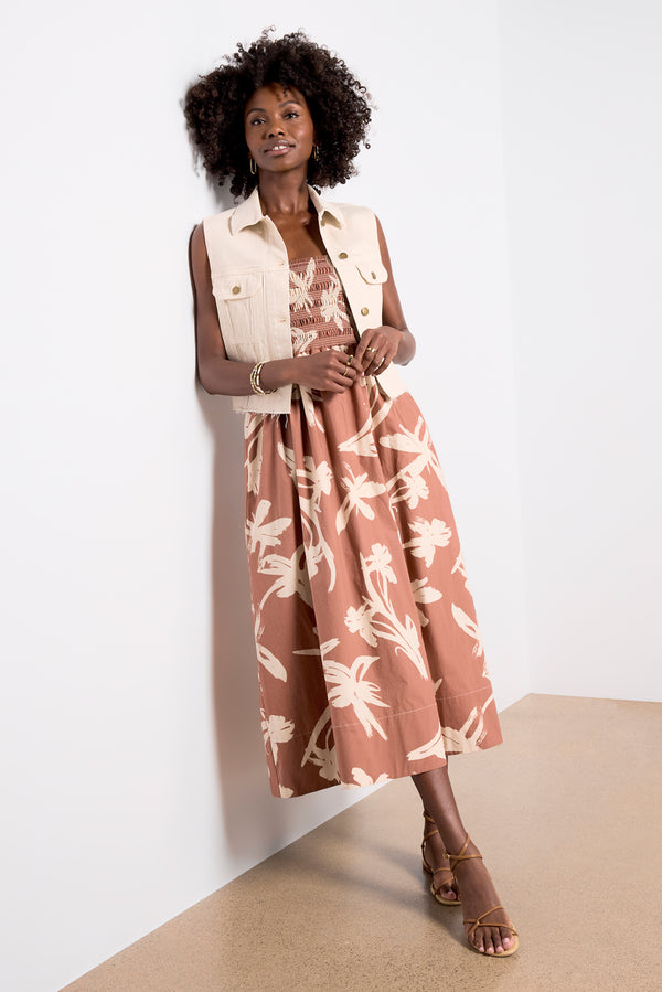 Everve Robbie Vest Ecru