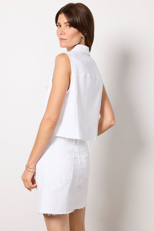 Everve Robbie Vest White