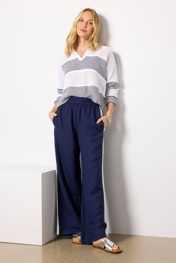 Everve Ronnie Sweater Inkstripe