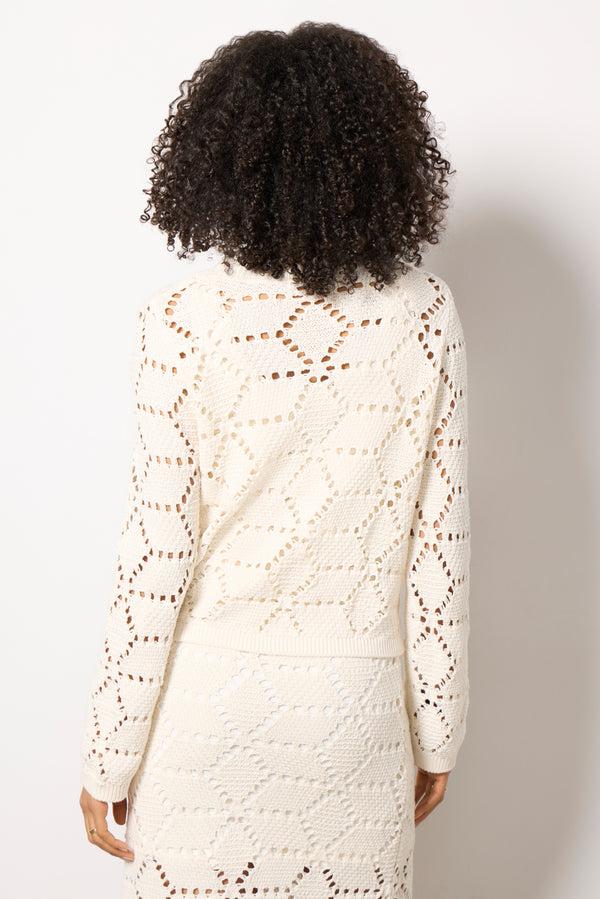 Everve Rosalyn Sweater Cardigan Seasalt