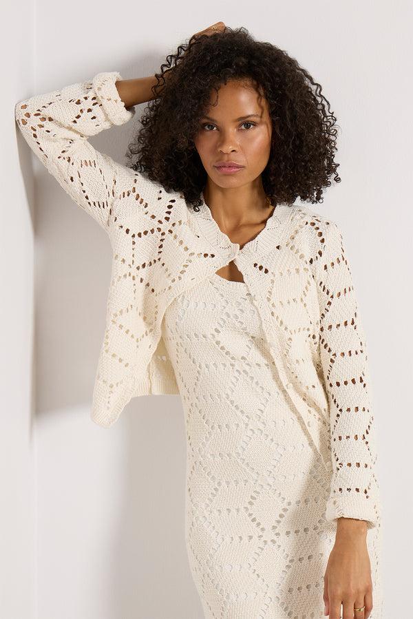 everve Rosalyn Sweater Cardigan Seasalt