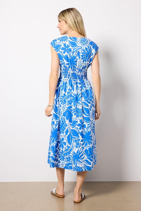 Everve Roxanne Dress Blueriviera