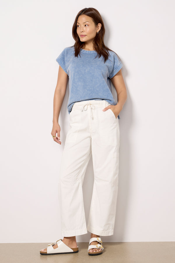 everve Sabrina Pant White