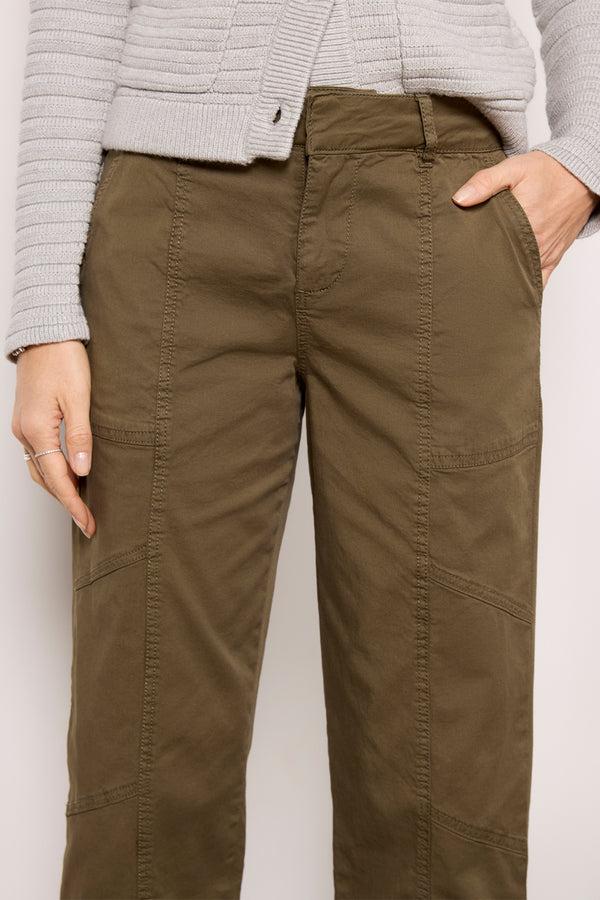 Everve Sahara Tapered Pant Burntolive