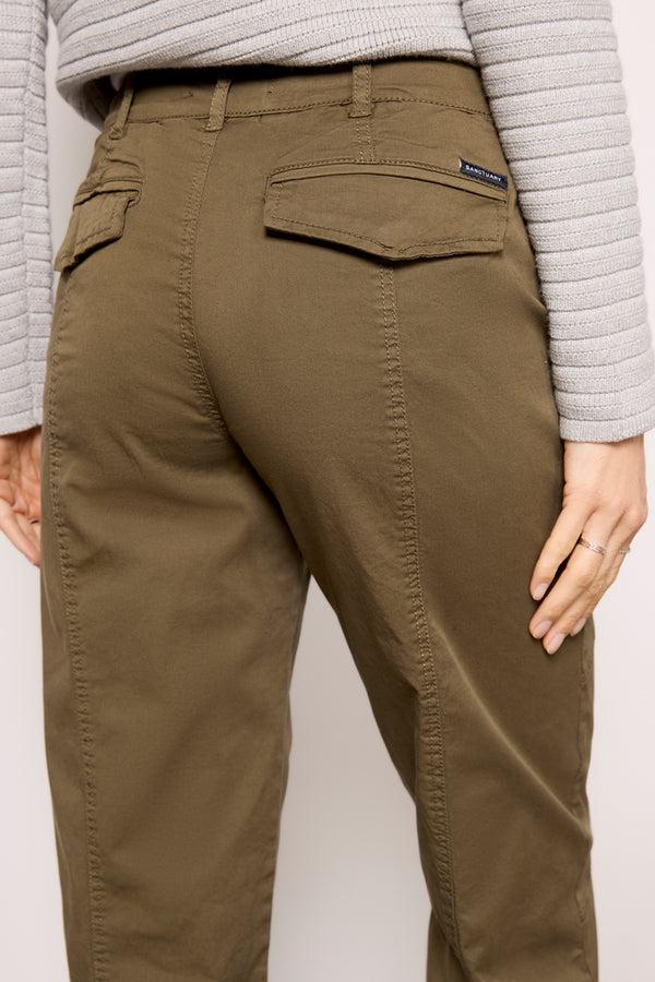 Everve Sahara Tapered Pant Burntolive