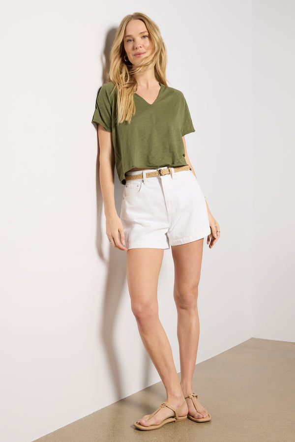 everve Saige Short Polishedwhite