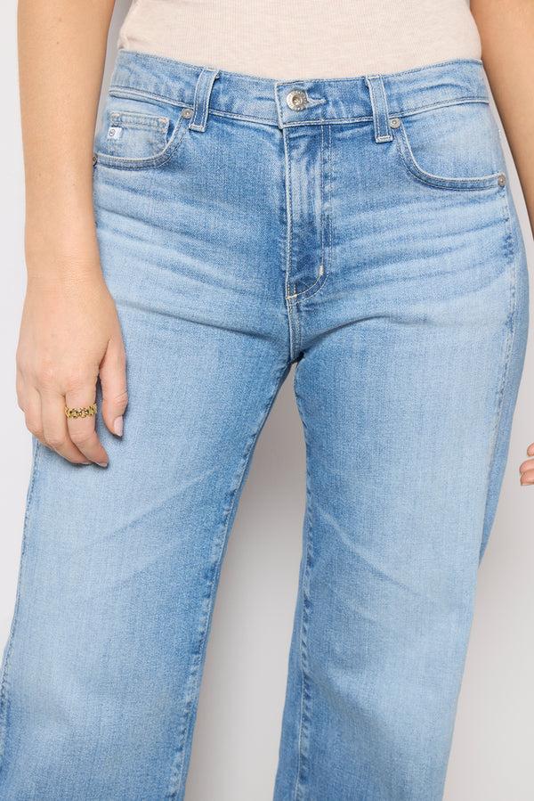 Everve Saige Wide Leg Crop Rosarito