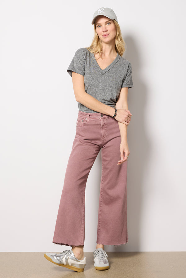 everve Saige Wide Leg Sulfurdesertmauve