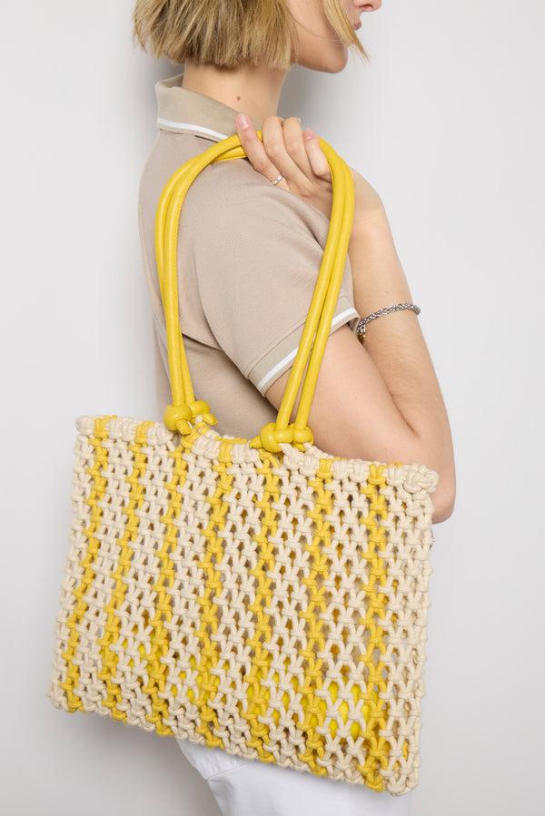 Everve Sandy Handbag Snapdragon/Cream