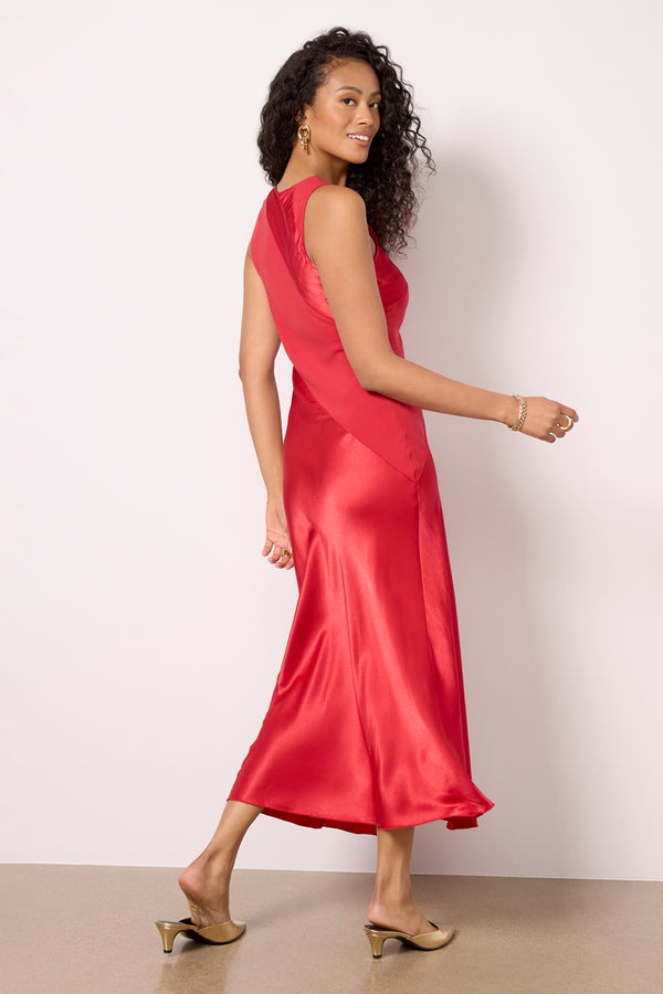Everve Sanya Dress Scarlet
