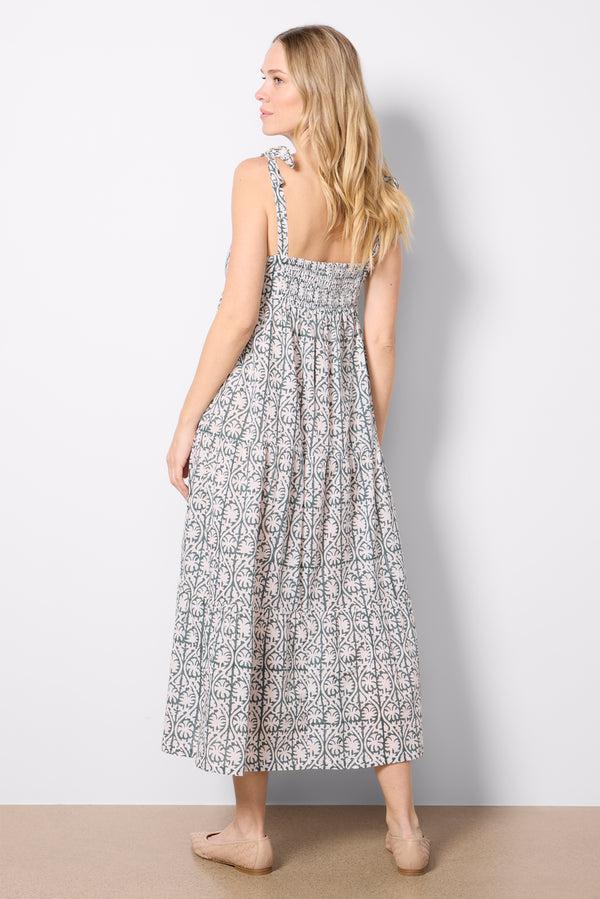 Everve Sara Tier Dress Vineforestorganic