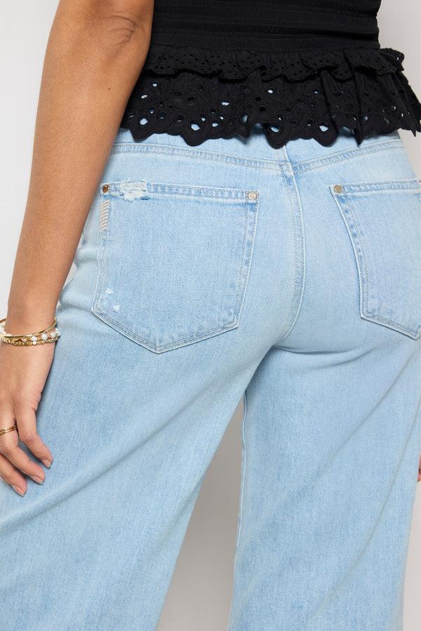 Everve Sasha Ankle W Raw Hem Maevedestructed