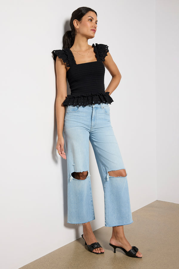 everve Sasha Ankle w Raw Hem Maevedestructed