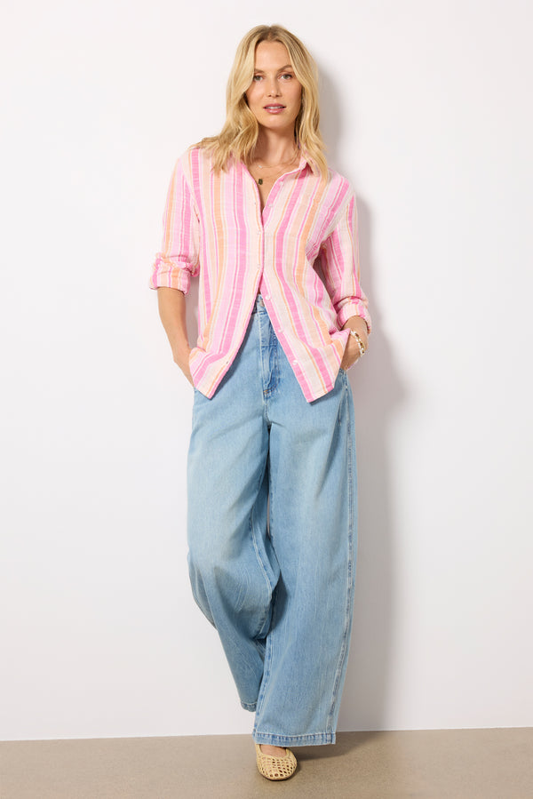 Everve Saturdays Stripe Shirt Multi