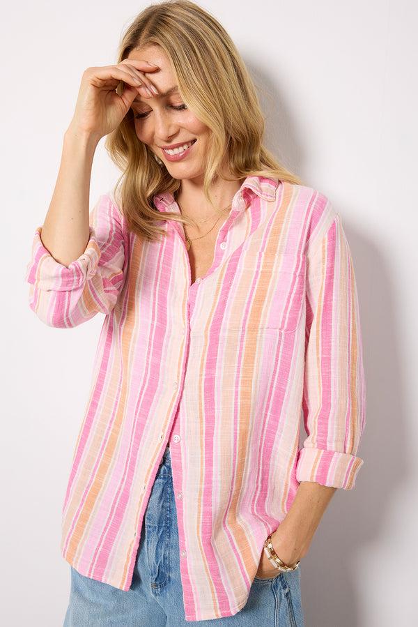 everve Saturdays Stripe Shirt Multi