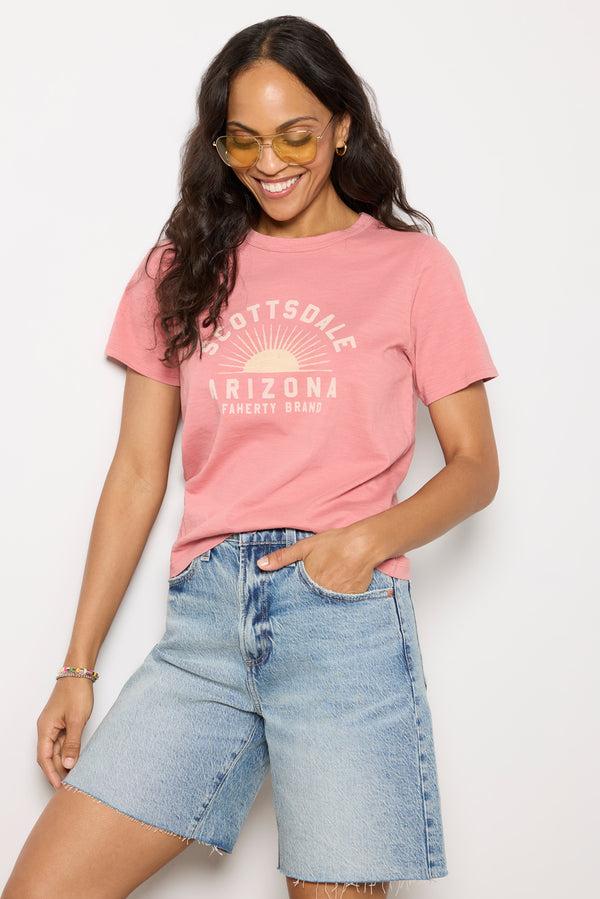 everve Scottsdale Sunwashed Tee Fadedflag