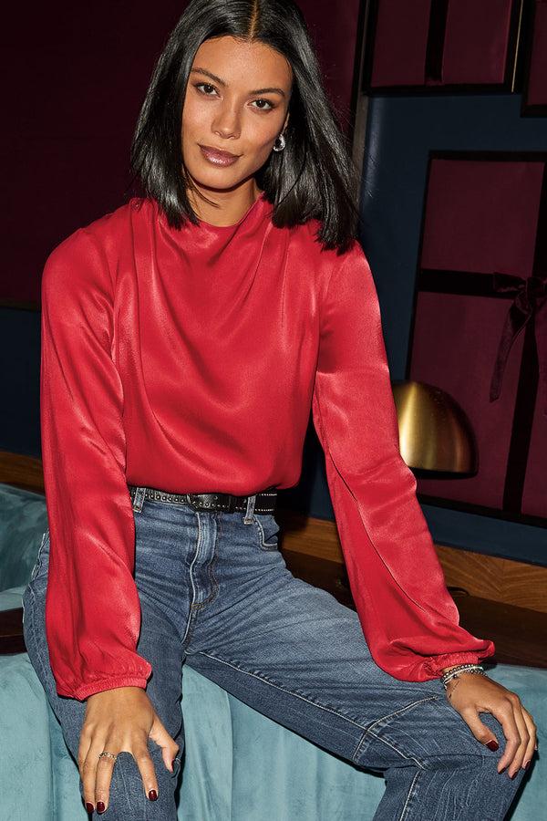 Everve Shania Studded Belt Black