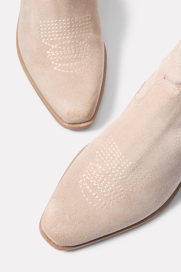 Everve Shania Western Bootie Taupe