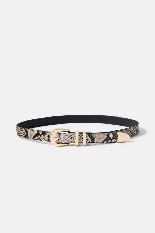 everve Shauna Snake Belt Snake/Gold