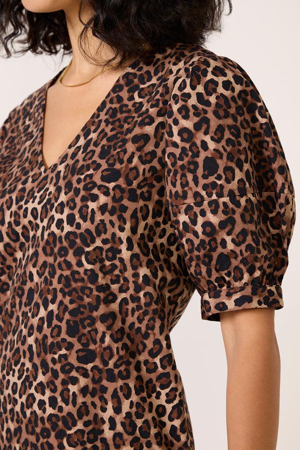 Everve Shay Dress Leopard