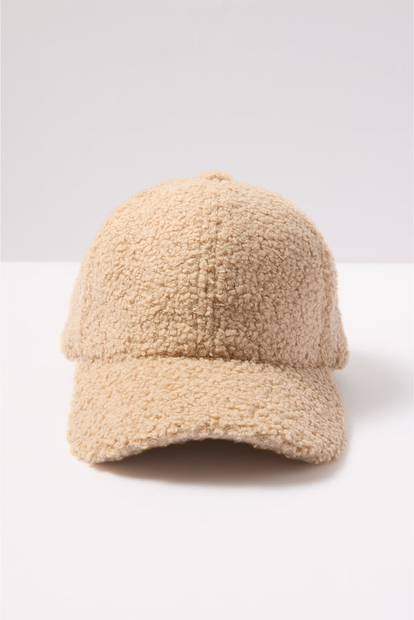 everve Sherpa Baseball Hat Tan